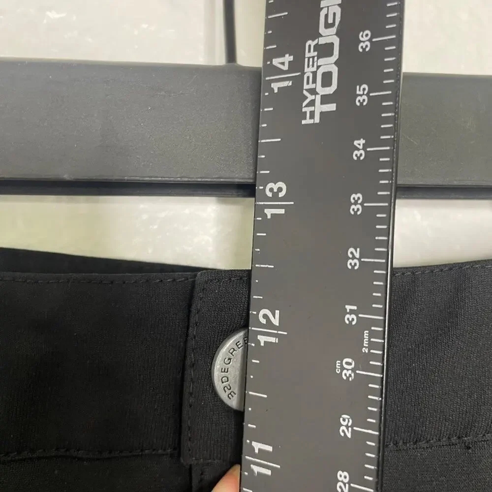 32 Degrees Mens Pants Size 34 Performance Black Straight Leg Casual Wear 34x32 - Picture 6 of 13